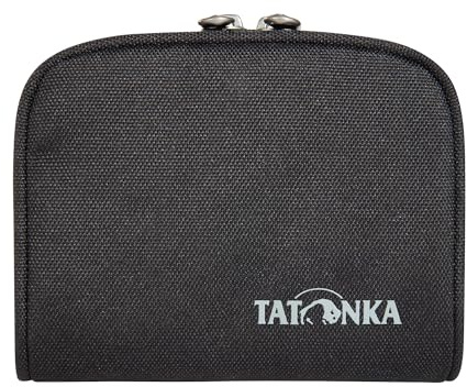 Tatonka Zip Money Box RFID Block – Geldbörse mit RFID-Blocker – TÜV geprüft, Black, 9 x 11 x 2 cm, RFID Blocking Wallet