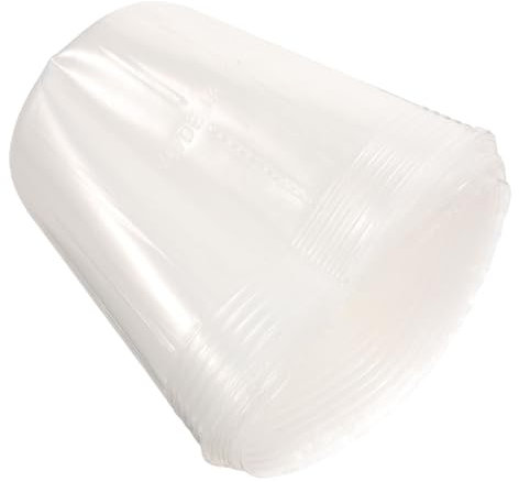 CLISPEED 10pcs Transparent Pot Liners with Drainage for Planters Lightweight Plant Inserts for Gardening and Home Use for Flower Pots and Seedlings