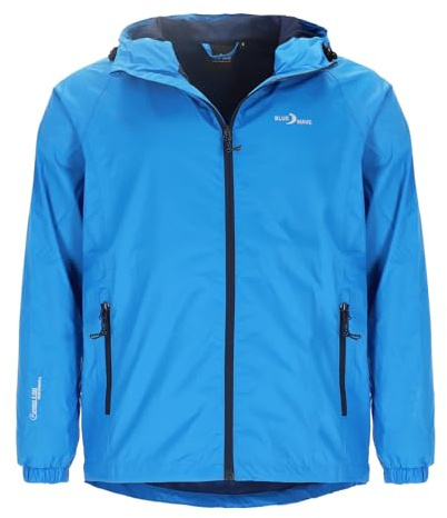 Blue Wave Herren Funktionsjacke Fabian - Outdoor-Jacke Regenjacke Wander- und Fahrradjacke in Royal Größe M
