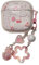 GULVQYF Cover for Huawei Freebuds SE 3/2,Transparent Shockproof Full Protective Earphone Case with KeyChain,Soft Shell for Girl Women (C)