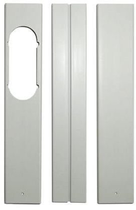 Pesfehhy 3 Pezzi di Kit Piastra Regolabile Portatile per Accessori per Condizionatori d'Aria, Kit per Finestra di Climatizzazione - 68 cm