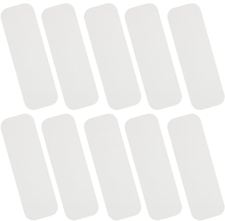 Holibanna 10pcs Reusable Doorbell Sticker Adhesive Label for Blink Smart Doorbell Double Sided Mounting Tape No Trace Removal for Apartment Office Use