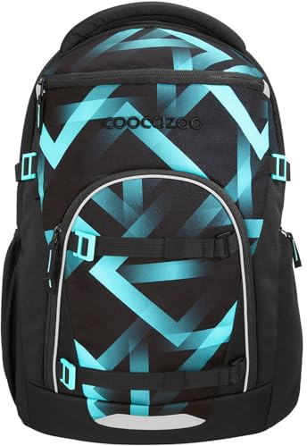 Coocazoo Schulrucksack Byte School Backpack Laser Lights schwarz