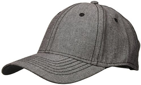 Chef Works Unisex Chambray Hat Baseball Cap, schwarz, S-M