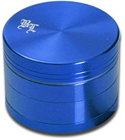 Black Leaf Alu-Mühle 4-TLG. m. Magnet Ø40mm blau
