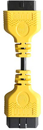 BELEY OBDII Adattatore per Cavo di Prolunga Diagnostico 14CM, Prolunga per Cavo OBD Maschio a Femmina da 16 Pin per il Collegamento Dello Strumento Scanner per Lettore di Codici