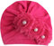 Asudaro Baby Mädchen Mütze Blumen Turban Hut Perle Beanie Cap Elastic Headwear Head Wrap Baumwolle Kleinkind Stirnbänder Stirnband Neugeborenen Kappe Sommer Hut Rose