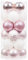 Sea Team 24-Pack Christmas Ball Ornaments with Strings, 60mm/2.36-Inch Medium Size Baubles, Shatterproof Plastic Christmas Bulbs, Hanging Decorations for Xmas Tree, Holiday, Wedding, Party, Pink