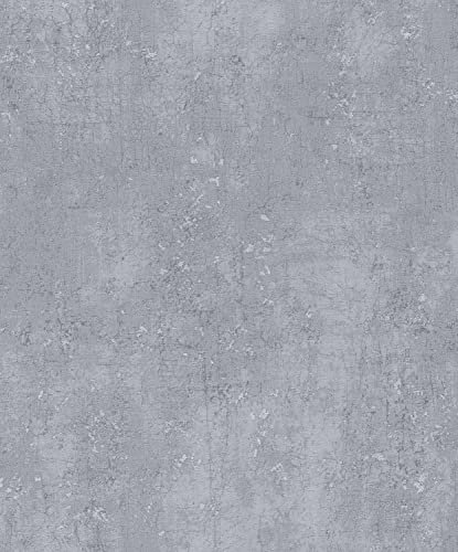 A.S. Création Vliestapete Greyvolution Betontapete Tapete in Vintage Betonoptik 10,05 m x 0,53 m dunkelgrau 378402 37840-2