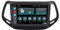 Costum fit Autoradio für Jeep Compass Android GPS Bluetooth WiFi Dab USB Full HD Touchscreen Display 9 Easyconnect 8-Kern-Prozessor Sprachbefehle