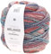Rico Design Creative Melange Aran Wonderball Fabe 11, Farbverlaufswolle Nadelstärke 5 mm zum Stricken oder Häkeln, Wolle 200g Knäuel