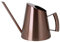 Anawakia Regadera de acero inoxidable con boca larga, dorada, pequeña, para flores, para plantas de interior, plantas colgantes, flor (1500 ml, cobre)