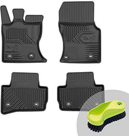FROGUM No.77 Gummimatten Ganzjahresset von Auto Fußmatten Autofussmatten für Jaguar F-Pace ab 2016 | Langlebiges TPE Material