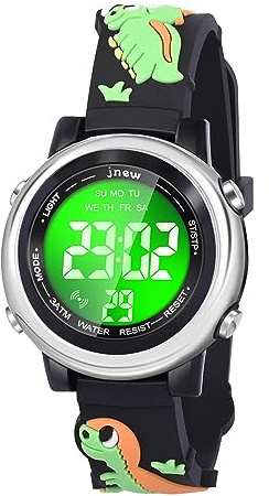 SUPZOE Dinosaur Kids Watch - Waterproof Watch for Boys & Girls Ages 3-9 - Toys for Kids 4-7 - Birthday & Stocking Stuffers
