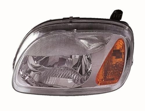DEPO Scheinwerfer H4 Ohne Stellmotor Kompatibel mit Nissan Micra II K11 00-03