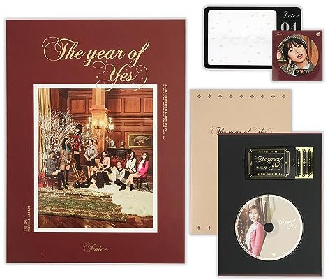 TWICE - 3rd Special Album [The year of YES] (B Ver.) CD + Photobook + QR Code Card + Sticker + Photocard + 2 Pin Button Badges