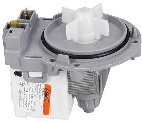 LUTH Premium Profi Parts Moteur pompe de vidange lg eau61383505 askoll s3008 rt021800 lave linge