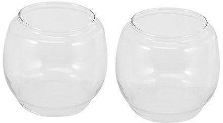 MAGICLULU 6stücke Retro Kerosinlampe Glaszylinder Dekorativer Lampenschirm Für Vintage-stil Öllampen Für Hausdekoration Und Besondere Anlässe