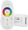 Centralina con telecomando controller RGB multicolore RF 2.4Ghz 18A 3CH dimmer 12/24V dc strisce luci LED