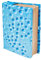 NICENEEDED Blaue Dehnbare Buchumschläge, Dehnbare Buchschutzhülle, Waschbarer Taschenbuch-Hardcover Aus Elastischem Stoff