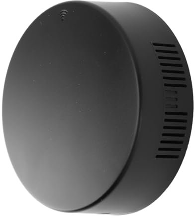 Télécommande Universelle WiFi IR, Télécommande Infrarouge WiFi 3 en 1 APP Commande Vocale Télécommande IR Universelle avec Capteur de Température et d'humidité pour Climatiseur TV