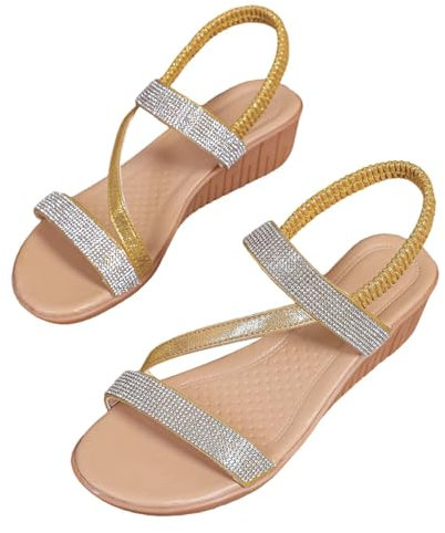 SRTUMEY Sandalias Planas de Mujer Sandalias de mujer informales con hebilla de cinturón y parte inferior inclinada, zapatos, sandalias de de verano para mujer Sandalia Fucsia