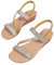 SRTUMEY Sandalias Planas de Mujer Sandalias de mujer informales con hebilla de cinturón y parte inferior inclinada, zapatos, sandalias de de verano para mujer Sandalia Fucsia