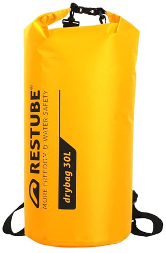 Restube Wasserdichter Drybag – Premium-Qualität für ultimativen Schutz | Vielseitig und geräumig | Ideal für Reisen, Wandern, Wasseraktivitäten | 100% wasserdicht und langlebig - [30L]