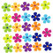 Levemolo 24St Magnetische Garagentoraufkleber Schließfachmagnete für Mädchen Blumen-Kühlschrank-Dekor Fahrzeugmagnete kühlschrankmagnete gesteckt Küchenzubehör einfache Aufkleber Kunstharz