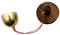 Shop Keeper Door Bell Store Door Entry Chime Wind Chime Doorbell - Shopkeepers Bell for Door Opening, Adhesive Unique Vintage Wall Mounted Doorbell for Porch, Garden, Backyard (Alloy - 28mm)