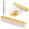 ARTGUTS Wrap Dispenser Cutter, 2-in-1 Cling Film Dispenser and Cutter, Plastic Film Cutter,Cling Film and Plastic Foil Cutter,for Kitchen, Home, and Restaurant Use(Yellow)