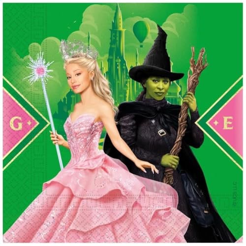 Servietten Wicked - Hexen von Oz, 20 Stück