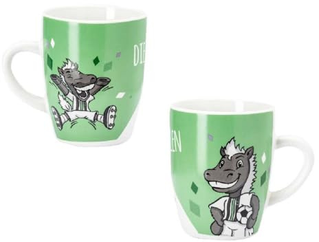 Borussia M´Gladbach - Kindertasse aus Keramik mit Fohlenmotiv
