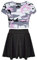 Kids Girls Camouflage Print Crop Top Legging Jacket Tracksuit Age 7-13 Years