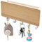 Pinsheng Porte Clé Mural,et plastique à 5 crochets pour clés ou laisses fixation murale, pour la maison, l'entrée et le bureau