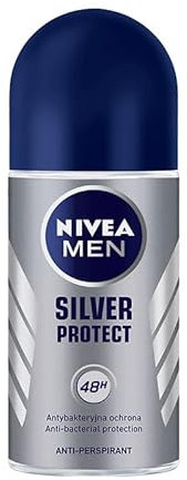 NIVEA Antiperspirant Silver Protect Roll-on, 50ml