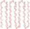 Ancokig Blumengirlande Gefälschte Rose Vine 2pcs Künstliche Blumen Hängende Rose Efeu Hängende Körbe Hochzeit Bogen Garten Hintergrund Dekor (Kirschblütenpulver)