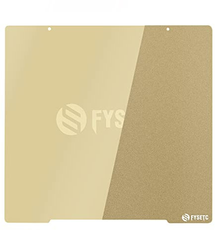 BCZAMD Prus i3 MK2S MK3 MK3S+ 3D-Drucker plattform FYSETC JanusBPS PEI-Blech Verbesserte Federstahl platte Doppelseitig pulverbeschichtet + glattes PEI-Druckbett für Volxib Aquil pro CR6 SE Heizbett