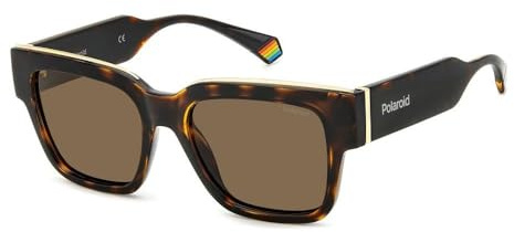 Polaroid Pld 6198/s/x 086/SP HAVANA Sunglasses Unisex Polycarbonate, Standard, 52