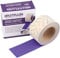 Clean Schleifpapier Rolle Purple Clean Schleifrolle 70 mm x 12 m Multi-Hole Schleifblattrolle Rechteckig Von Hand Zerrissen Schleifpapier zum Entfernen von Beschichtungen, Autoschleifen, Körnung 80