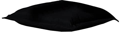 Pouf Kissen, 70 x 70 cm, Schwarz