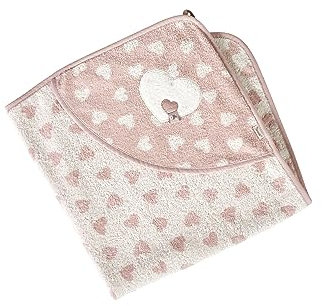 Sterntaler Kapuzen Badetuch 80 x 80 cm Esel Emmi Girl Herzen flora rose