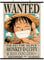 Anime Luffy Poster Scroll - 40 * 60cm Manga Wandkunst Hängen Dekoration