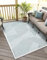 MY-RUG Outdoor Teppich wetterfest 240 x 320 cm, UV beständig & robust für Garten Terrasse, Balkon Küche & Wohnzimmer, kurzflor waschbarer Wohnzimmerteppich, Audrey II