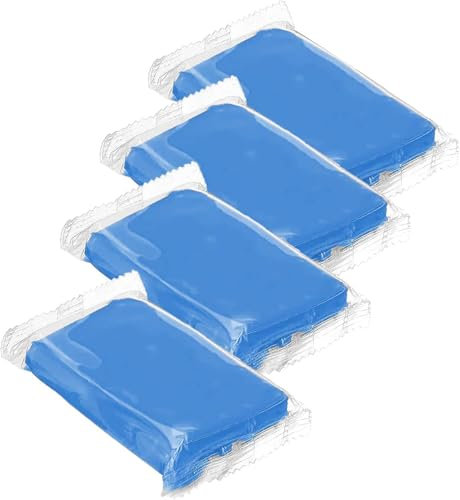 Reinigungsknete, Auto Car Clay Bar, Auto Knete Lack,Lackreinigungsknete, Lackknete für Autos Motorrad Trucks Wohnwagen (Blau)
