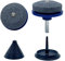 3Pcs Lawnmower Sharpener Kit,Lawnmower Blade Sharpener,Rotary Mower Multi-Sharp Grinder Wheel Stone Sharpener Lawnmower Blade Balancer for Lawn Mowers Any Power Hand Drill