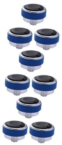 OUNONA 9 Piezas Aire Acondicionado De El Punto Perillas Comunes Decoración De Aire Acondicionado Botón De De Aire Acondicionado Control De Aire Acondicionado Rayo De Luz