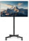XINLEI Mobile TV Stand with Wheels for Most 21-60 Inch Flat/Curved Screens TVs, Height Adjustable Rolling TV Cart, up to 35kg, Max VESA 400x400, ML55SE