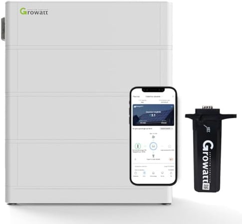 GROWATT ARK 7.6kWh 0% MwSt §12 III UstG Hochvolt-Solarspeicher-Set SPH TL3-BH-UP Serie