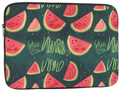 One in a Melon Laptop Case 15 inch Shockproof Protective Notebook Case Water Resistant Computer Bag Carrying Computer Bag Portable Laptop Sleeve Briefcase for Men Women